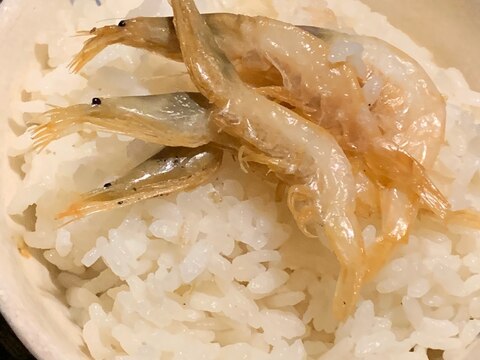 簡単美味しい、白えびご飯